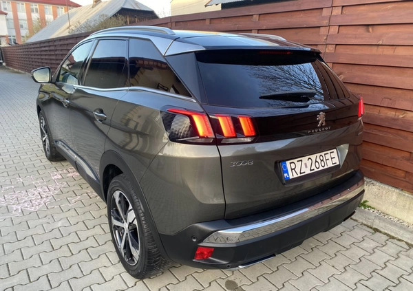 Peugeot 3008 cena 79900 przebieg: 157000, rok produkcji 2018 z Rzeszów małe 79